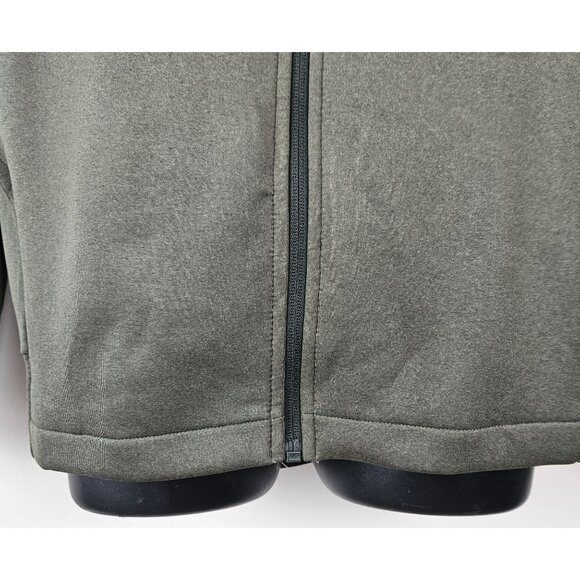 All In Motion Men's Full-Zip Hooded Jacket Size Medium Olive Green Activewear - Picture 8 of 12